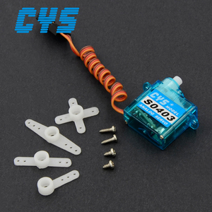 CYS-S0403 4.3g Micro Analogique 0.8kg Couple De Décrochage <span class=keywords><strong>Servo</strong></span> <span class=keywords><strong>Drive</strong></span> pour Mini Avion RC Avion Bateau Hélicoptère Voiture Jouet Pièces - Product Image 4