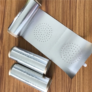 Papel de Aluminio Plateado para Hookah, Rollo Preperforado Grande, Tamaño y Empaque Personalizados - Product Image 1