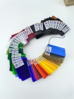 Plaque et panneau acryliques colorés de 15 mm, 16 mm, 17 mm avec service de découpe – Matériau publicitaire extérieur écologique et imperméable