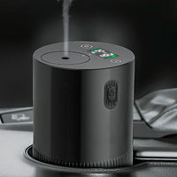 Diffuseur d'arôme de voiture sans eau intelligent USB Mini écran tactile numérique portable parfum d'huile essentielle parfum d'air