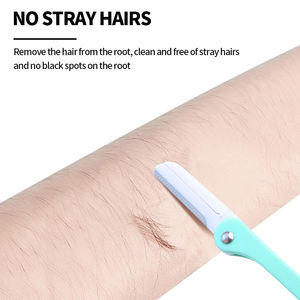 Usine <span class=keywords><strong>meilleur</strong></span> Portable polyvalent <span class=keywords><strong>nez</strong></span> manuel sourcil <span class=keywords><strong>rasoir</strong></span> sourcil tondeuse lame en acier inoxydable - Product Image 3