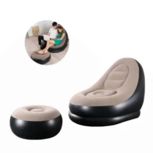 Toptan sandalyeler yatak plastik-Katlanabilir tembel şezlong şişme şişme şezlong kanepe kapalı oturma odası için yatak odası, açık seyahat kamp piknik