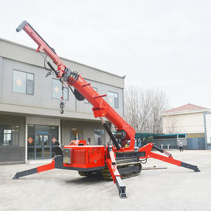 Tonlita China RC Spinnen kran Heben Raupen kran Gebäude Mobil 5 Tonnen 12 Tonnen 10 Tonnen 14 Tonnen Spinnen kran mit Glas heber - Product Image 2