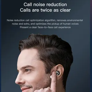 NEW V8 Touch Screen Earphones Convenient Wireless Bluetooth 5.3 Headphones HiFi Stereo Music Headset HD Microphone Call Earbuds