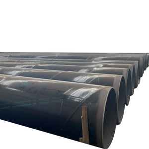 Tubería de acero soldada Xinyue ASTM A252 SSaw con técnica ERW laminada en caliente Acabado en negro API JIS GS Longitud certificada 6m/12m para taladro - Product Image 2