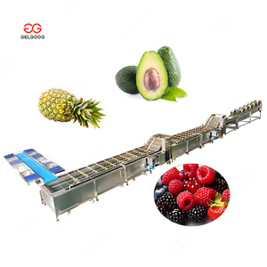 Olive Apple dứa bơ rửa và đóng gói cắt dây chuyền sản xuất Berry làm sạch dòng cho các trang trại - Product Image 1