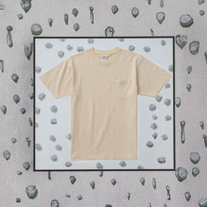 T-shirt décontracté uni en coton 100% 230 g/m² pour homme, personnalisable avec logo imprimé et poche – Vente en gros - Product Image 3