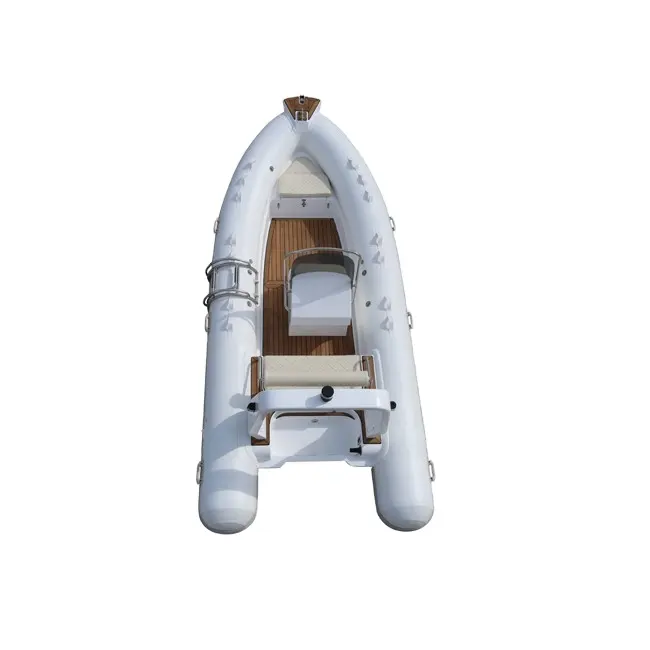CE 5 m (16.4ft) Carena Rigida In Fibra di vetro Gonfiabile con Elettrico Fuoribordo Barche A Motore per la Vendita