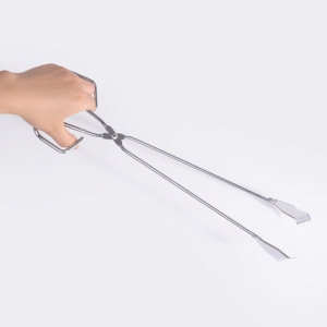 YZ0040C/S Metall-Edelstahl-Lebensmittel-Servier zange für Fleisch-Fleischbällchen-Brot bäckerei - Product Image 1
