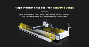 เครื่องเลเซอร์ไฟเบอร์ เครื่องตัดเลเซอร์ไฟเบอร์อุตสาหกรรม เครื่องตัดซีเอ็นซีสำหรับเหล็ก เครื่องตัดท่อไฟเบอร์ออปติกอัตโนมัติ 12000w - Product Image 5