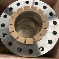 Bride à enfiler forgée en acier inoxydable 304 316L DIN EN 1092-1 DN90 PN16 pour tuyauterie industrielle