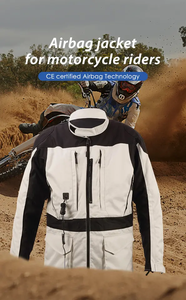 Veste de course imperméable et respirante XL avec protections, pantalon en nylon, textile chaud Cordura, protection airbag, vêtements de course automobile et moto - Product Image 2