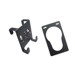 ที่วางถังแก๊ส Fiery Fox สีดำ ทำจากโลหะ อุปกรณ์เสริมเตาแก๊สแบบพกพาสำหรับการตั้งแคมป์กลางแจ้ง - Product Image 1