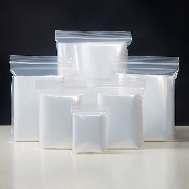 Thicker] 2" X 2", 100 Count Small Clear Resealable Zipper Poly Bags