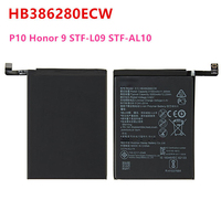 Batería de polímero de litio de alta calidad para teléfono móvil, HB386280ECW, Original, para Huawei Ascend PI0 Honor 9, 3200mAh