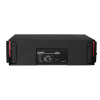 Système audio professionnel de sonorisation de scène, enceinte passive à deux voies, double 12 pouces, en bois, haute puissance, LA-6