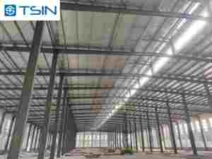 Thép không gỉ máng xối Kết Cấu Thép kho với Bim vẽ thiết kế tấm lợp thép đơn cho các tòa nhà văn phòng - Product Image 3