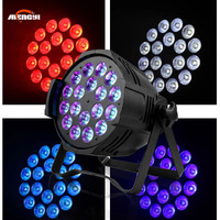 Projecteur LED Par 18*15W RGBW 4-en-1 à succès pour concerts et événements, éclairage de scène couleur complète RGBW, 18 projecteurs LED Par Can