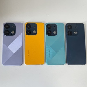 Coque arrière Spark Go 2023 avec lentille d'appareil photo BF7 BF7n Pop 7 Pro BB4k, panneau de batterie arrière complet de remplacement, compatible OEM - Product Image 2