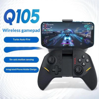 Support de téléphone pour manette de jeu à vibration, sans fil, avec détection de mouvement, compatible PC/iOS/Android/NS/TV, 5 en 1, pour la vente en gros