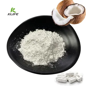 Großhandel Bio natürliche Kokosnuss püree Pulver 40% Fett jungfräulich frisch trocken Fallschirm Kokosöl Koch getränke backen