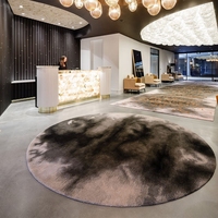 Tapis en laine tufté à la main, tapis en acrylique, tapis sur mesure, design moderne fait main pour salle à manger sous la table