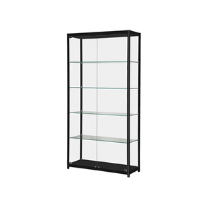Kunden spezifische heiße Verkauf gerahmte Voll sicht gehärtete Glas <span class=keywords><strong>Display</strong></span> Vitrine Lagers chränke