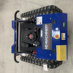 จัดส่งฟรี เครื่องตัดหญ้าแบบ All-terrain RC ได้รับมาตรฐาน CE EPA, เครื่องตัดหญ้าหุ่นยนต์บังคับวิทยุแบบติดตั้งบนแทร็กพร้อมใบมีด - Product Image 3