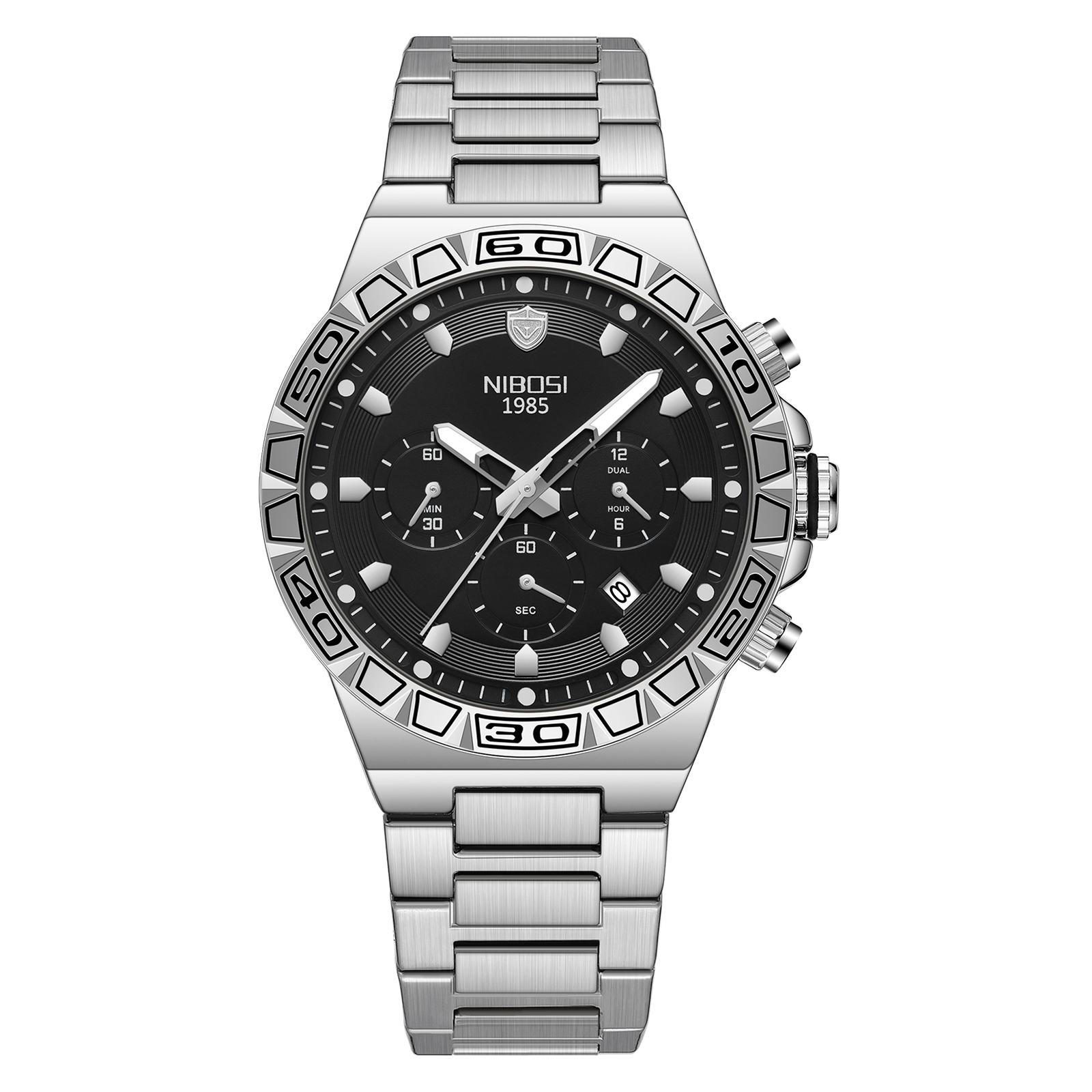 Nibosi 2661 Chronograph Men's Quartz Watch - Waterproof