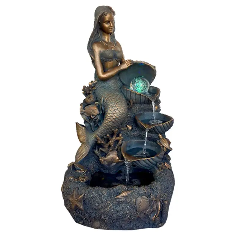 Hot item resin feng shui fountain water feature