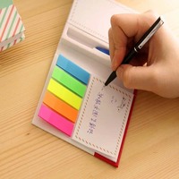 Animal Cartoon Die Cut Magnet Transparent Sticky Note Set Self-Adhesive Cube Paper Blocks with Backing Card