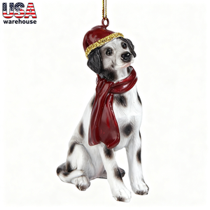 Ornamento di resina <span class=keywords><strong>dalmata</strong></span> di natale-decorazione dell'albero di Natale, a colori - Product Image 1