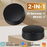 Télécommande intelligente TUYA WIFI IR RF433Mhz pour climatisation, télévision, rideaux, maison intelligente