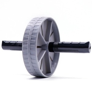 Voyage Ab Roller <span class=keywords><strong>Pliable</strong></span> Double Roue Conception <span class=keywords><strong>Léger</strong></span> Avec Sac De Transport pour On-The-Go Core Strength Exercise AB Roller - Product Image 4