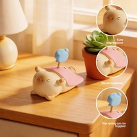 Figurine mystère de collection en boîte surprise, chat écolier en résine, figurine mignonne, animal kawaii, ornement de bureau, cadeau, vente en gros, personnalisable