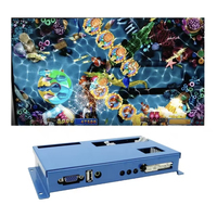 Kit DIY en acier inoxydable pour jeu de pêche Fish Hunter 34 en 1, jeu d'arcade à monnayeur, batterie rechargeable, 1-2 joueurs, anglais