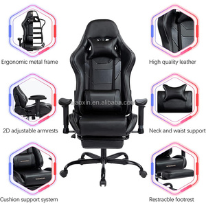 كرسي ألعاب فاخر ومريح للكمبيوتر بتصميم باتمان (الفارس الأسود) مع دعم للظهر، موديل 2026 - Product Image 5