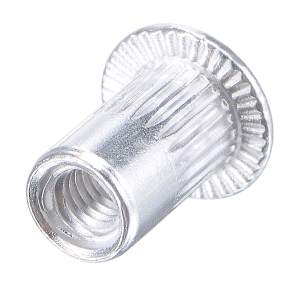 Rivets à tête plate en acier inoxydable 304 avec finition zinc, insert fileté Nutsert, fixations Yagu <span class=keywords><strong>BSOS</strong></span>, taille M2-M6, filetage 1/2 - Product Image 2