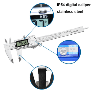 Pinza <span class=keywords><strong>Vernier</strong></span> calibro elettronico IP54 impermeabile in acciaio inossidabile pinza digitale 0.01mm da 6 pollici da 0 a 150mm - Product Image 5