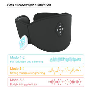 Cinturón de masaje de calefacción de invierno Material de PU de 6 modos Alivio muscular fuerte para el dolor de espalda OEM ODM para culturismo - Product Image 5