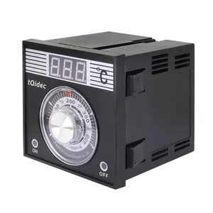 Tampilan Digital aman dan tahan lama 0 ~ 400 derajat AC220/380V oven panggangan termostat khusus