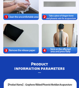 Kustomisasi Sampel Baru ODM Patch Pereda Nyeri Grafena Cina Bersertifikasi ISO dengan Masa Simpan 2 Tahun untuk Meredakan Nyeri Sendi Leher - Product Image 4