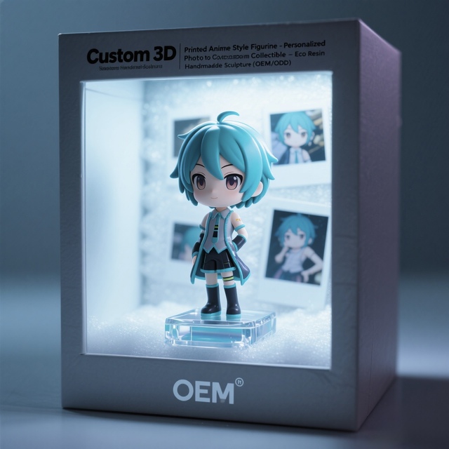 OEM 3D Printed Cartoon Action Figure | Personalized Design | Resin/PVC Collectible for Resellers