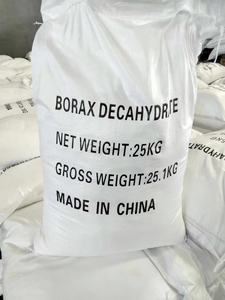 Borax pentahydraté / décahydraté en <span class=keywords><strong>cristaux</strong></span> blancs pour verre et céramique, fourni par l'usine - Product Image 4