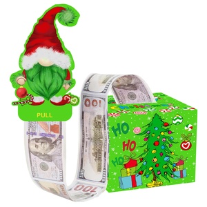 Novedad 2026: Cajas de Regalo Temáticas de Navidad en Forma de Cubo para Atraer la Fortuna, Varios Estilos, Disponibles para Venta Transfronteriza - Product Image 1
