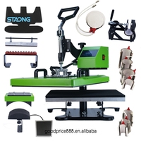 Machine de presse à chaud numérique 15-en-1 pour sublimation de t-shirts, vêtements, mugs et casquettes – Vente en gros