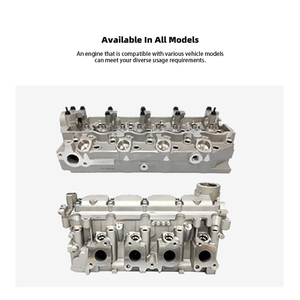 Culata de ajuste directo para HEAD L200 GALLOPER H100 <span class=keywords><strong>HR</strong></span> BONGO K2500 2,5 8V 1998/2012 Funcionamiento suave del motor - Product Image 4
