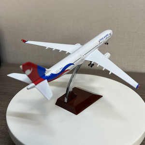 Juguetes para niños Modelo de avión barato Escala <span class=keywords><strong>1</strong></span>:<span class=keywords><strong>200</strong></span> 20cm <span class=keywords><strong>A330</strong></span> Nepal Aerolínea Modelo de avión de escritorio con tren de aterrizaje de metal - Product Image 5