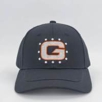 Gorra de Béisbol Deportiva de 6 Paneles con Logotipo Personalizado, Secado Rápido, Impermeable, con Orificios Cortados con Láser y Bordado a Mano