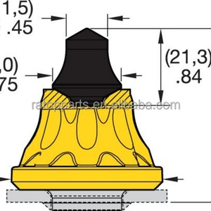 11.5mm*41.9mm <b>Cutter</b> Bit 564-1260 5641260 Soil Reclaimer Milling Machine <b>Cutter</b> Head 6080818 - Product Image 5